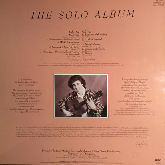 Juan Martin : The Solo Album (LP, Album)
