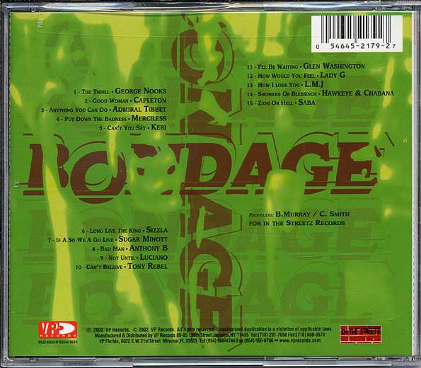 Various : Bondage (CD)