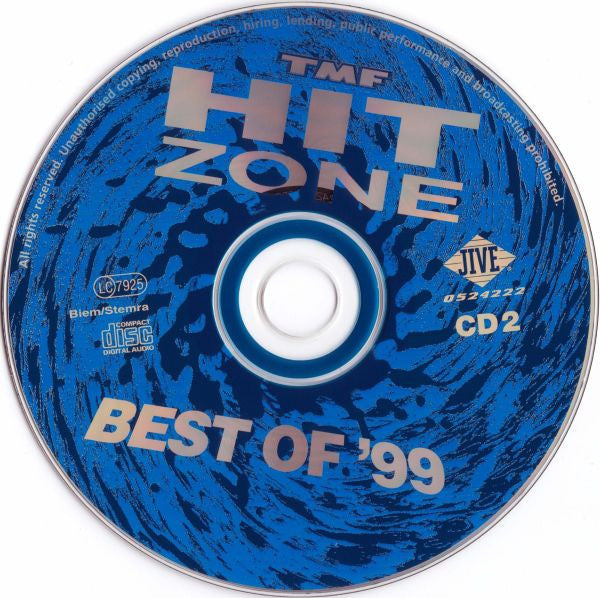Various : TMF Hitzone Best Of '99 (CD, Comp + CD, Comp, Enh)