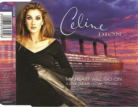 Céline Dion : My Heart Will Go On (Love Theme From "Titanic") (CD, Maxi)