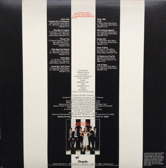 Blondie : Parallel Lines (LP, Album, Ltd, Pic)