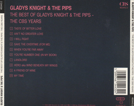 Gladys Knight And The Pips : The Best Of Gladys Knight & The Pips - The CBS Years (CD, Album, Comp)