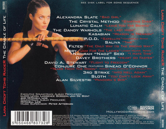 Various : Lara Croft Tomb Raider: The Cradle Of Life (CD, Comp)