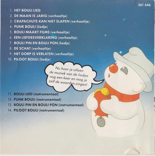 Various : Liedjes En Verhaaltjes Uit De TV-Serie Bouli Deel 1 (CD, Comp)