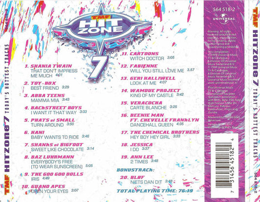 Various : TMF Hitzone 7 (CD, Comp)