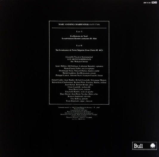 Marc Antoine Charpentier - Les Arts Florissants, William Christie : Un Oratorio De Noël (LP)