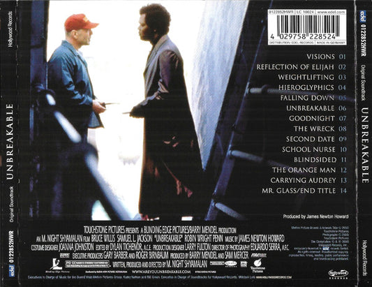 James Newton Howard : Unbreakable (Original Motion Picture Score) (CD, Album)
