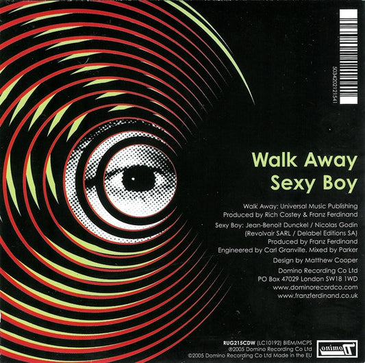Franz Ferdinand : Walk Away (CD, Single)