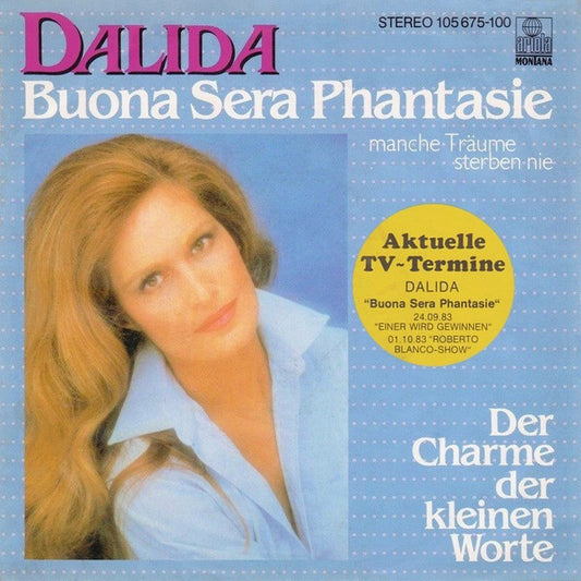 Dalida : Buona Sera Phantasie / Der Charme Der Kleinen Worte (7", Single)