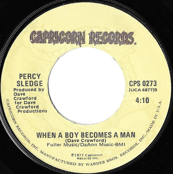 Percy Sledge : When She's Touching Me (7")