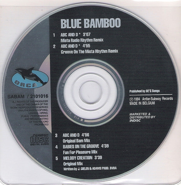 Blue Bamboo : ABC & D (The Remixes) (CD, Maxi)