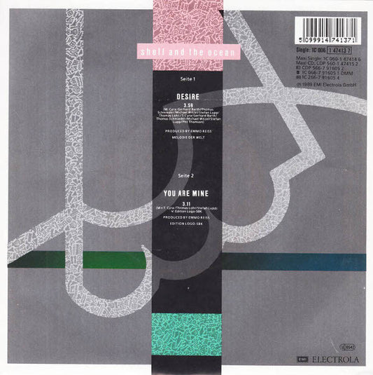 Shell And The Ocean : Desire (7", Single)