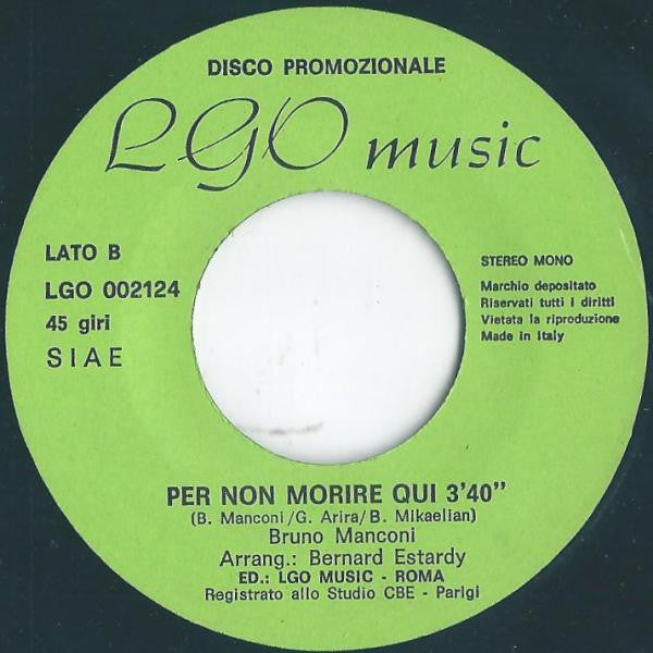 Bruno Manconi : Vai (7", Promo)