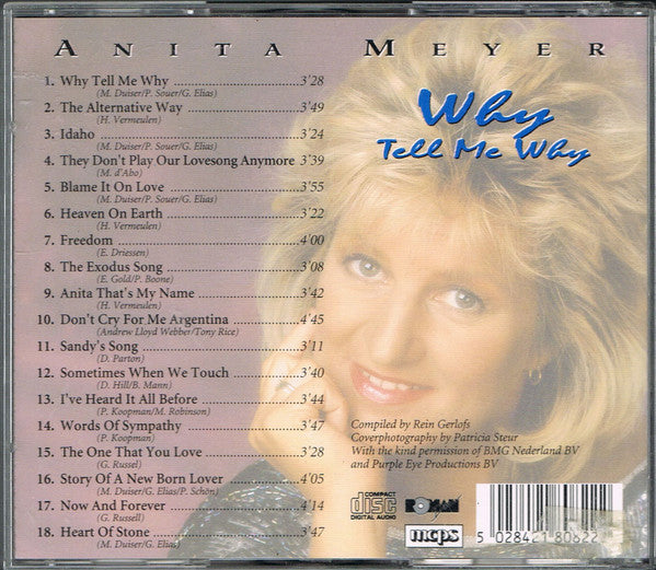 Anita Meyer : Why Tell Me Why (CD, Comp)