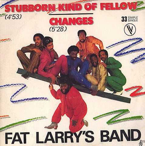 Fat Larry's Band : Stubborn Kind Of Fellow / Changes (12", Single, Ltd)