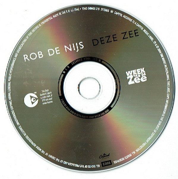 Rob de Nijs : Deze Zee (CD, Single, Copy Prot.)
