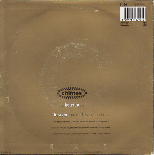 The Chimes : Heaven (7", Single)