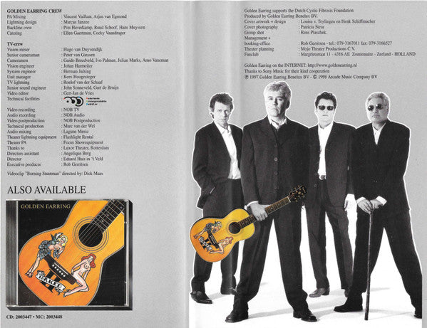 Golden Earring : Naked II (VHS, PAL)