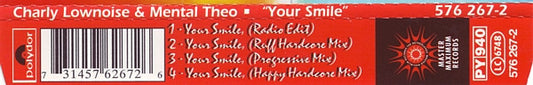 Charly Lownoise & Mental Theo : Your Smile (CD, Maxi)