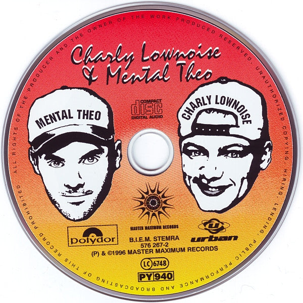 Charly Lownoise & Mental Theo : Your Smile (CD, Maxi)