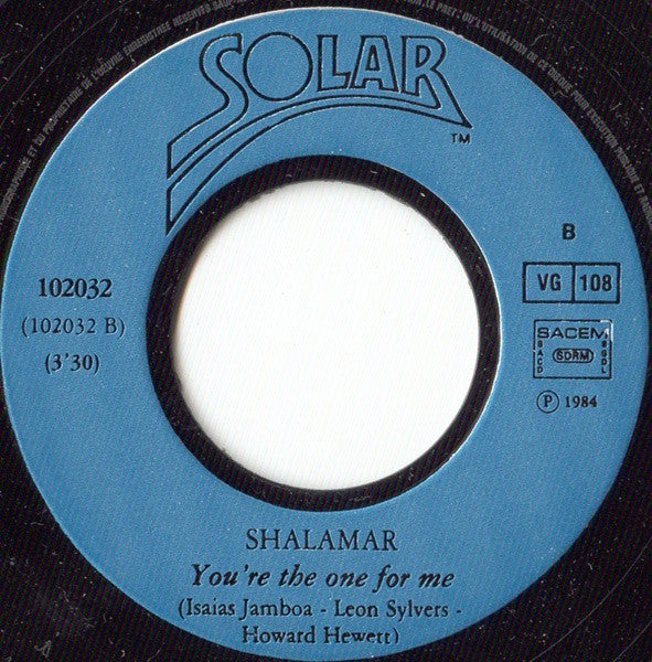 Shalamar : Amnesia (7")