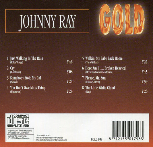 Johnnie Ray : Gold (CD, Comp)