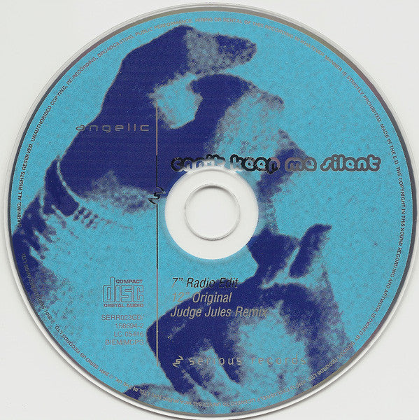 Angelic : Can't Keep Me Silent (CD, Single)