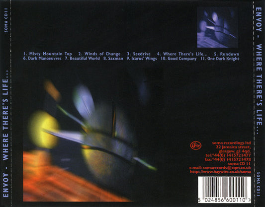 Envoy : Where There's Life... (CD, Album)