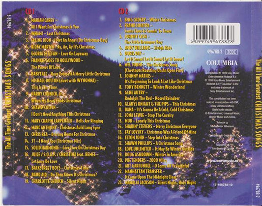 Various : The All Time Greatest Christmas Songs (2xCD, Comp)