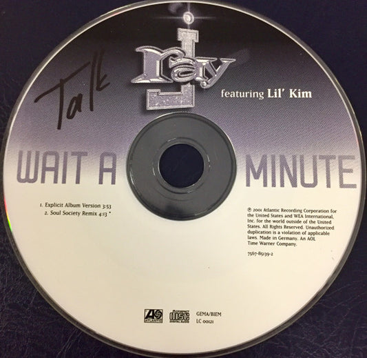 Ray J Featuring Lil' Kim : Wait A Minute (CD, Single)