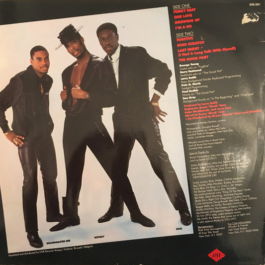 Whodini : Back In Black (LP, Album)