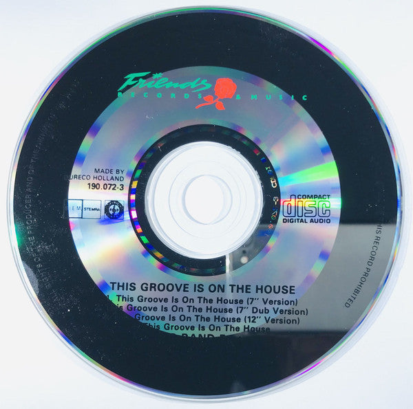 Q-Star Featuring Joe Skeete : This Groove Is On The House (CD, Single)