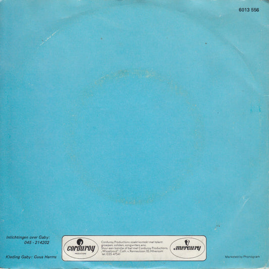 Gaby Denneman : They're Playing My Song (7", Single)