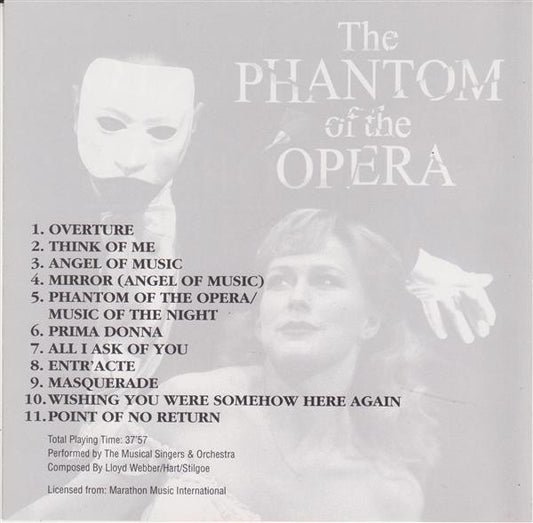 Various : The Phantom Of The Opera - The Musical (CD, Comp)