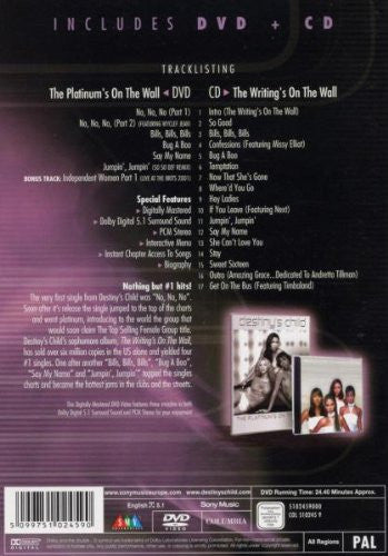Destiny's Child : The Platinum's On The Wall / The Writing's On The Wall (Box, Comp + DVD-V, PAL, Reg + CD, Album)