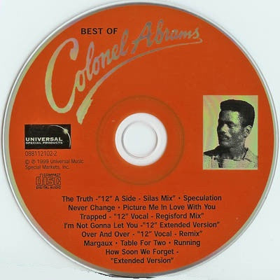 Colonel Abrams : Best Of (CD, Comp)