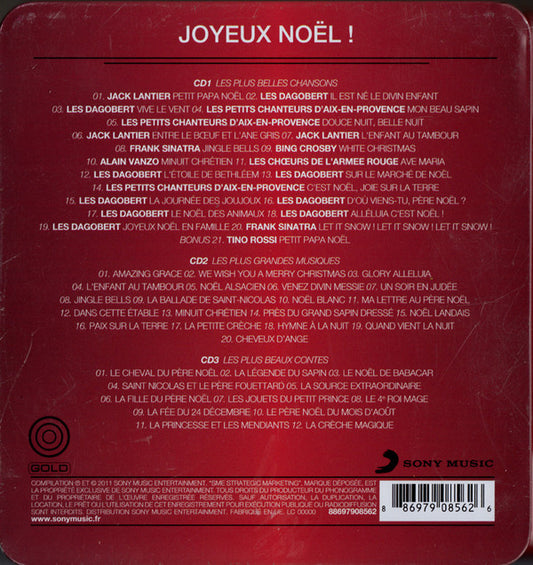 Various : Joyeux Noël ! Chansons, Musiques Et Contes (3xCD, Comp + Box)