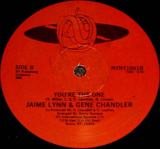 Jaime Lynn & Gene Chandler : You're The One (12")