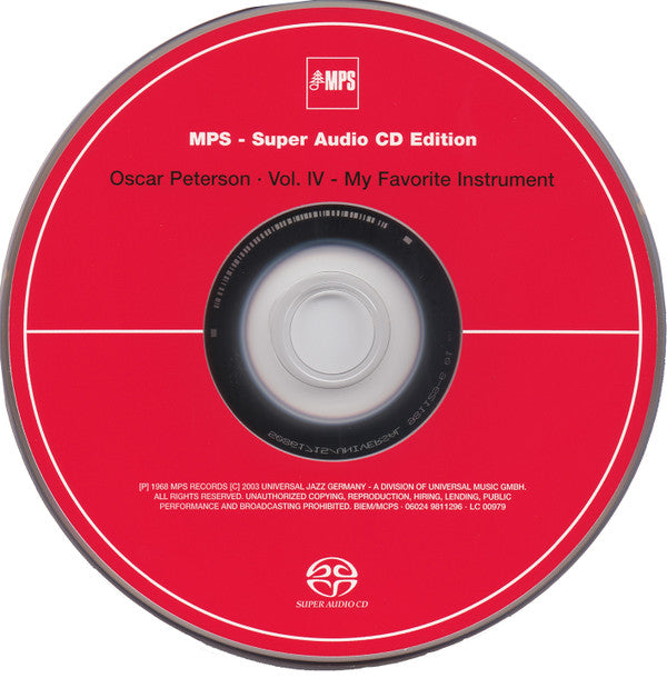 Oscar Peterson : My Favorite Instrument (SACD, Hybrid, Album, RE, RM)