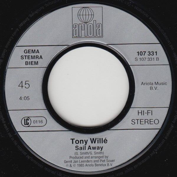 Tony Willé (2) : Hungry Nights (7")