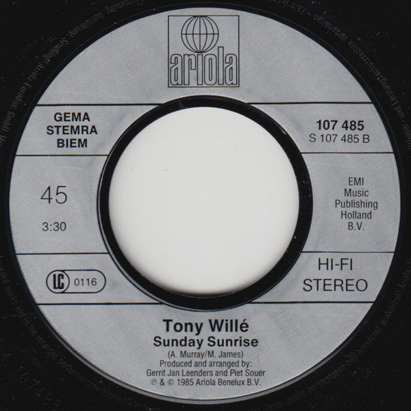Tony Willé (2) : Every Beat Of My Heart (7")