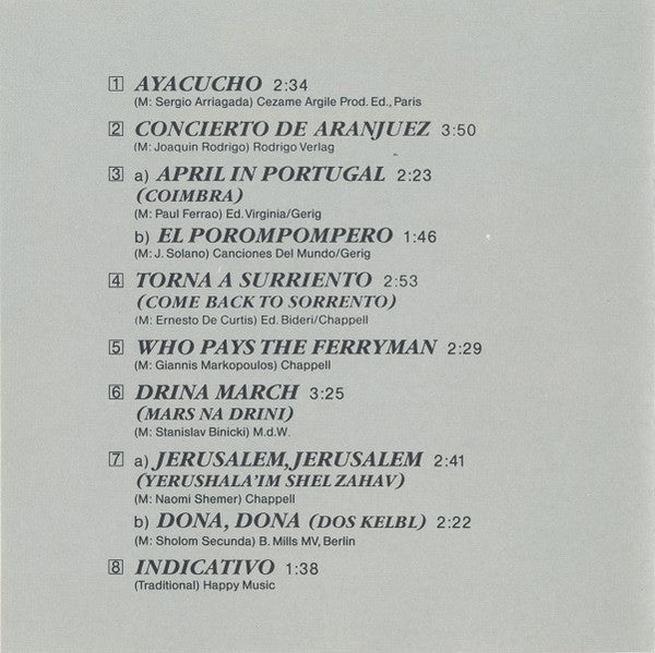 James Last & Berdien Stenberg : Flute Fiesta (CD, Album)