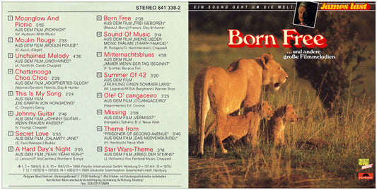 James Last : Born Free... Und Andere Große Filmmelodien (CD, Comp)
