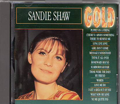 Sandie Shaw : Gold (CD, Comp)