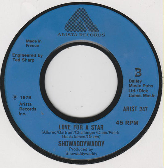 Showaddywaddy : Remember Then (7", Single)