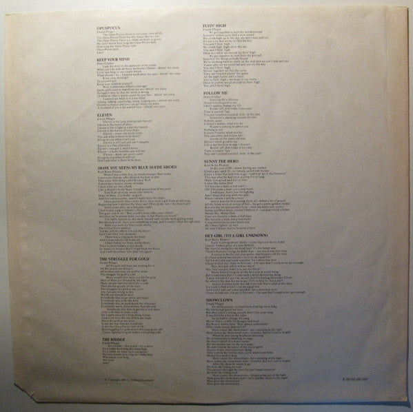 Opus : Eleven (LP, Album, RE)