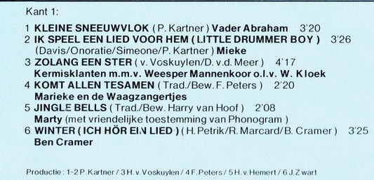 Various : Vader Abraham Kerst Show (LP, Comp)