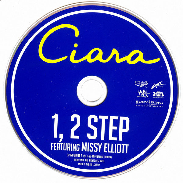 Ciara (2) Featuring Missy Elliott : 1, 2 Step (CD, Maxi)