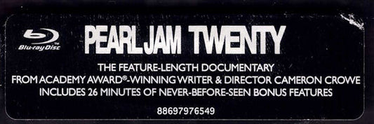 Pearl Jam : Pearl Jam Twenty (The Motion Picture) (Blu-ray, Multichannel)