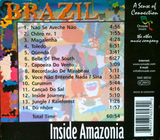 Various : Brazil (Inside Amazonia) (CD, Comp)